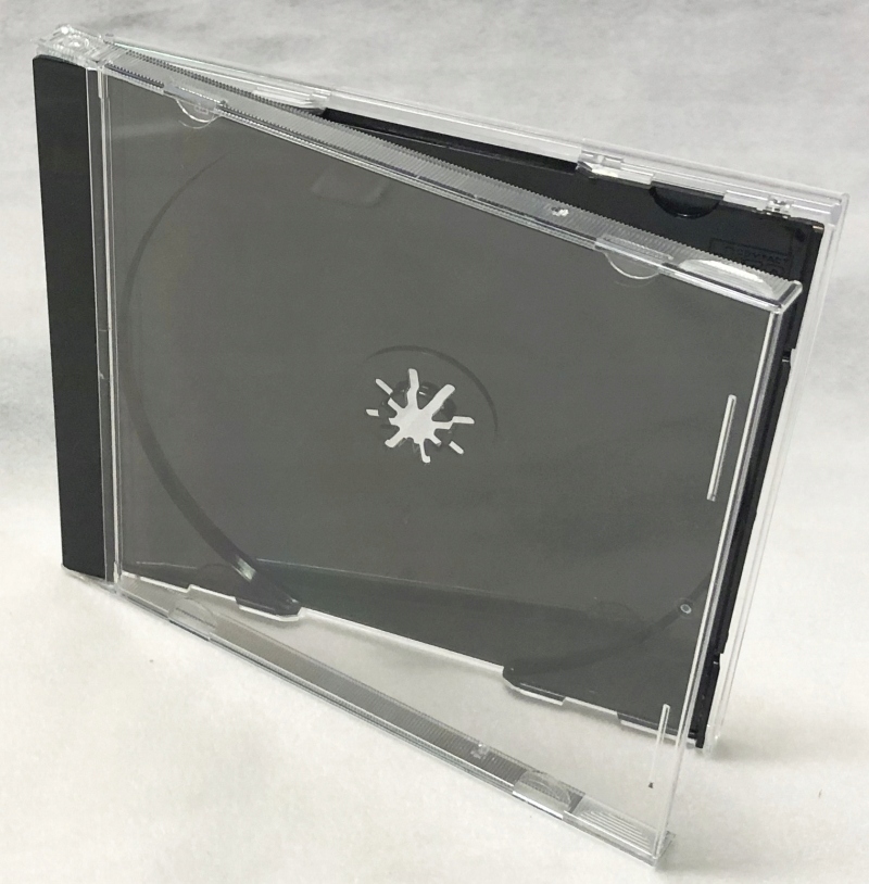 

Pudełka Jewel Case 1 CD Black 10 Sztuk Jakość Hq