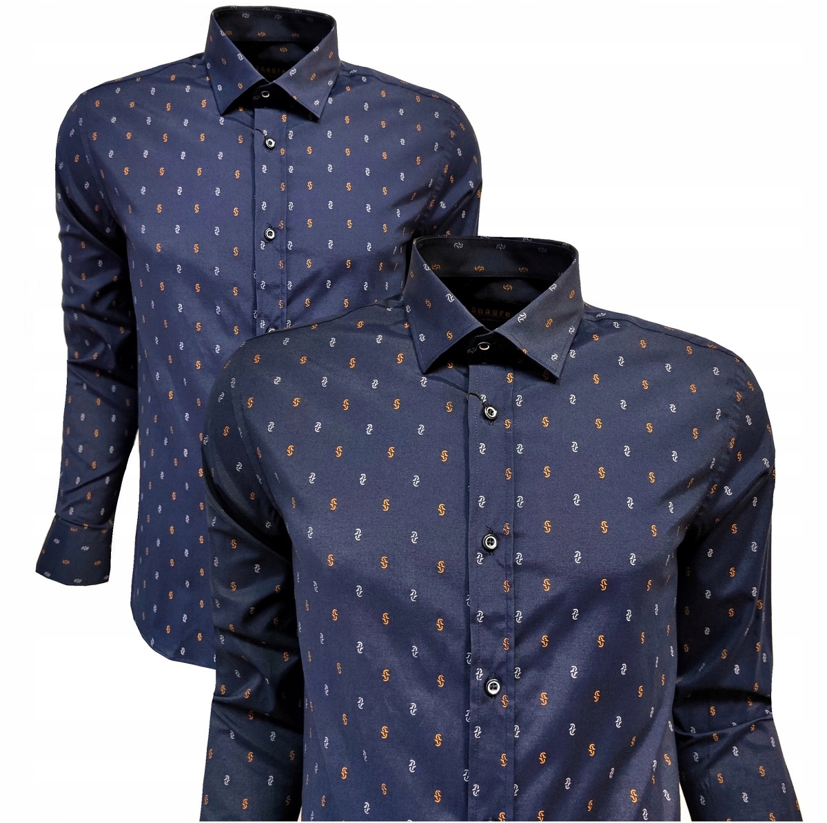 Klasická Návštěvnická Košile Z Bavlna, Vzor XXL