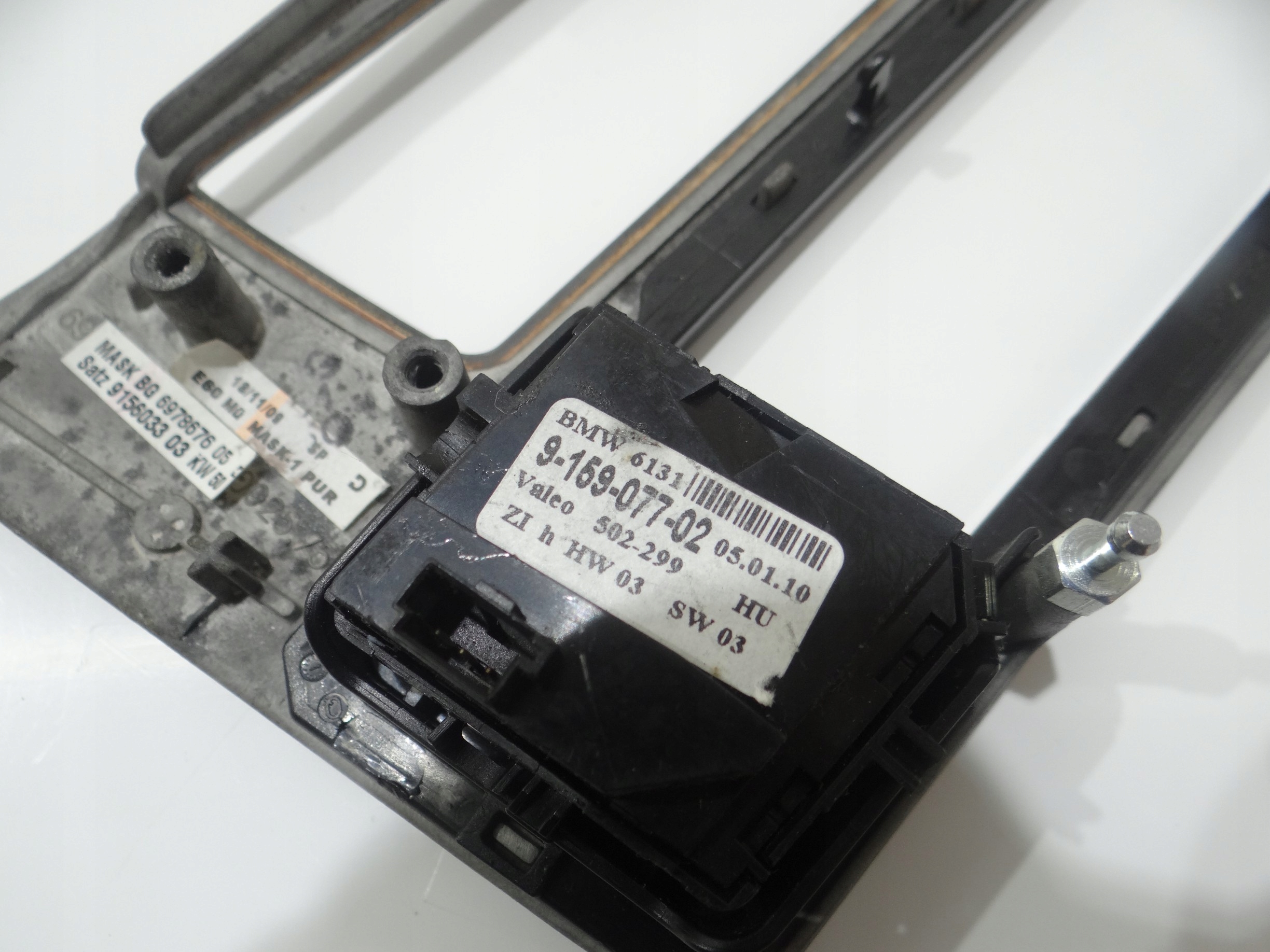 DEKOR RAHMEN PANEL GRZANIA Sitze BMW E60 E61 9159077