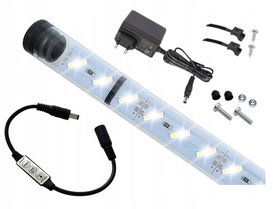 Levně Led zářivka 50 cm Smd 8520 akvárium Ovladač