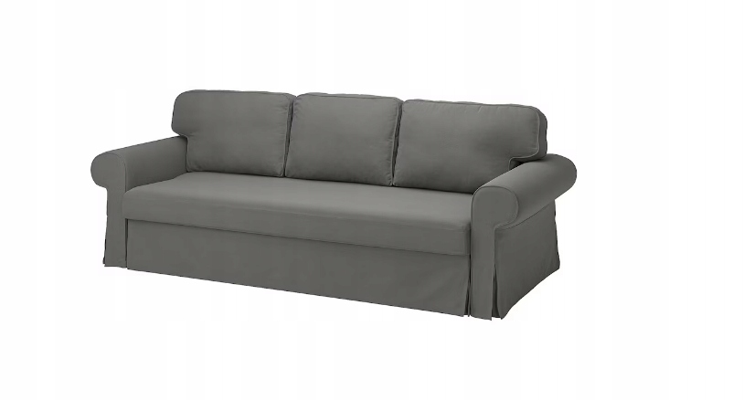 Ikea Vretstorp Pokrytie pohovky pre 3 osoby, Hakebo tmavosivá