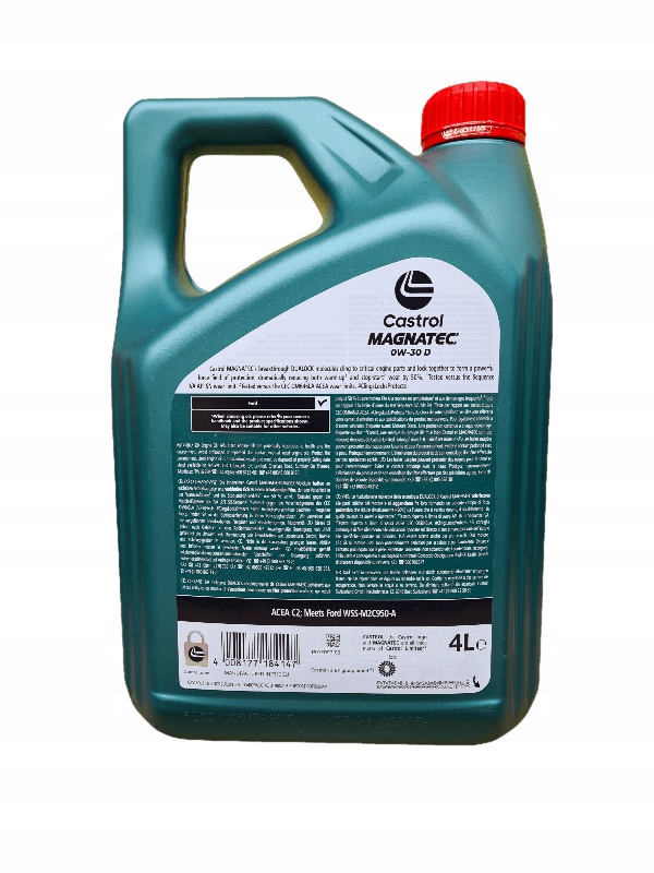 Castrol Magnatec Stop-Start 0W-30 D 4L Rodzaj syntetyczne
