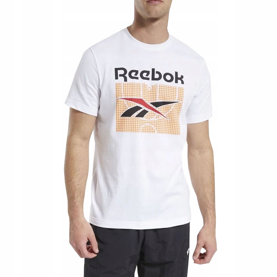 REEBOK PÁNSKE TRIČKO BIELE CL GP BBALL FT7453 XL