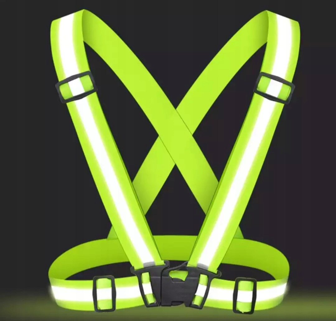 SZELKI ODBLASKOWE KAMIZELKA ODBLASKOWA NA MOTOR Rozmiar uniwersalny