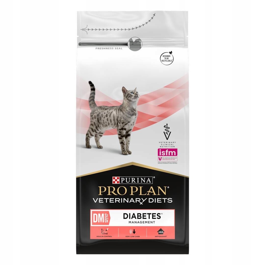 Levně Purina Pro Plan Diabetes suché Krmivo Pro Kočky 1,5 kg, snížení glukózy