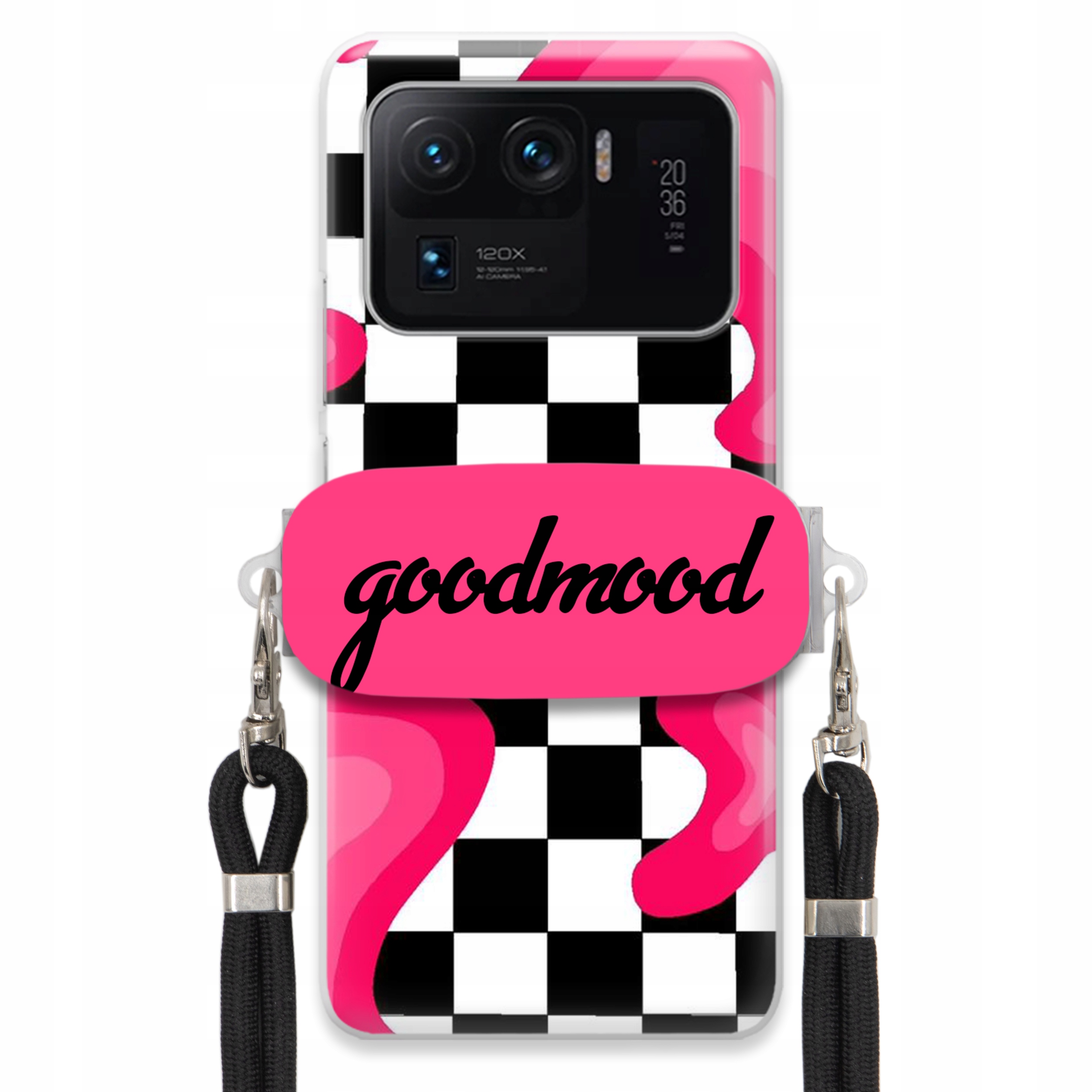 Puzdro Pre Xiaomi Mi 11 Ultra Set Case Držiak Na Vodítko Čierny Pre Teen Splash