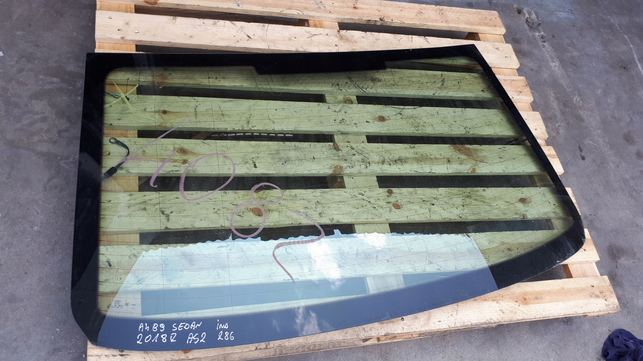 A4 B9 8W S4 window bodywork rear part sedan AS2 18R