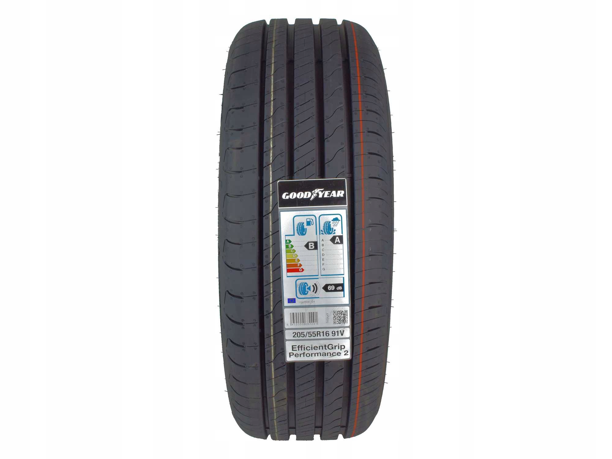 Opona letnia 205/55R16 Goodyear EfficientGrip Performance 2 2026