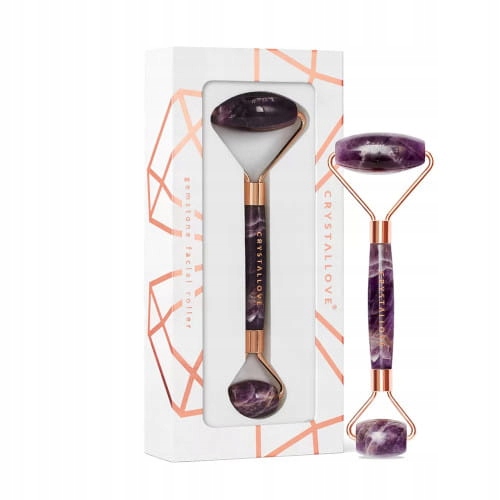 Crystallove Masážní Přístroj Roller Ametyst