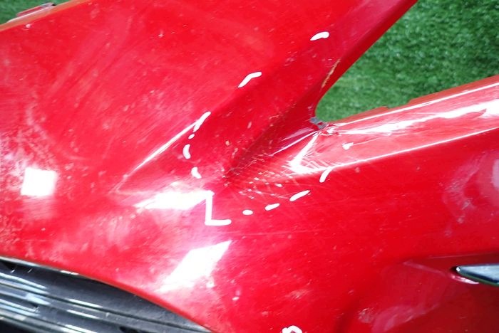 TOYOTA CAMRY VIII LIFT 21- front bumper front