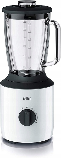 Blender Kielichowy 800W 1,5 L Braun JB3150WH (nk)