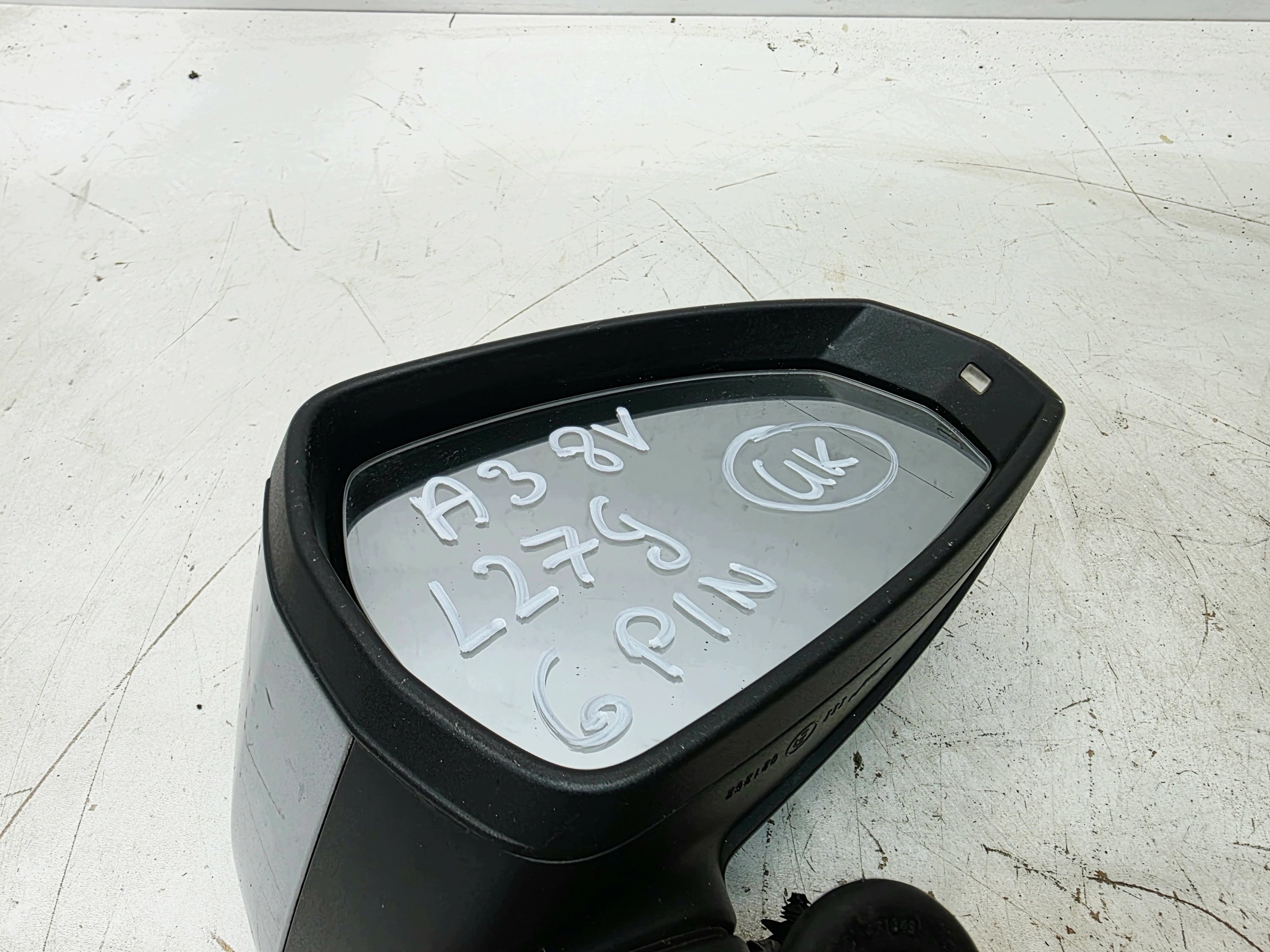 mirror exterior right AUDI A3 8V 8V3 8V4 LZ7G 6 PIN UK