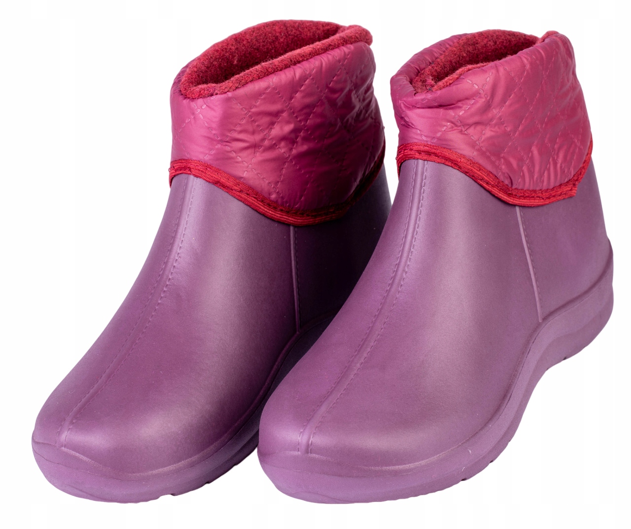 KALOSZE GUMOWCE BOTKI DAMSKIE OCIEPLANE LEKKIE PIANKOWE GP30 EVA 38/39 Model GP30B