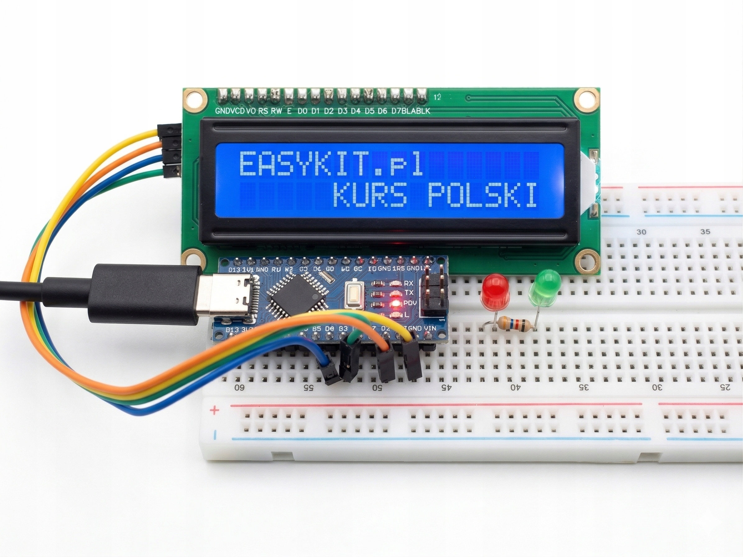 Zestaw Startowy Arduino EASYKIT dla dzieci + Kurs PL