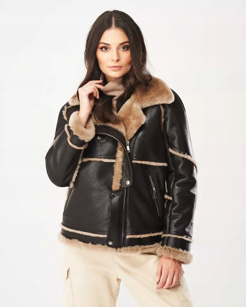 Kożuch damski Selena 3XL