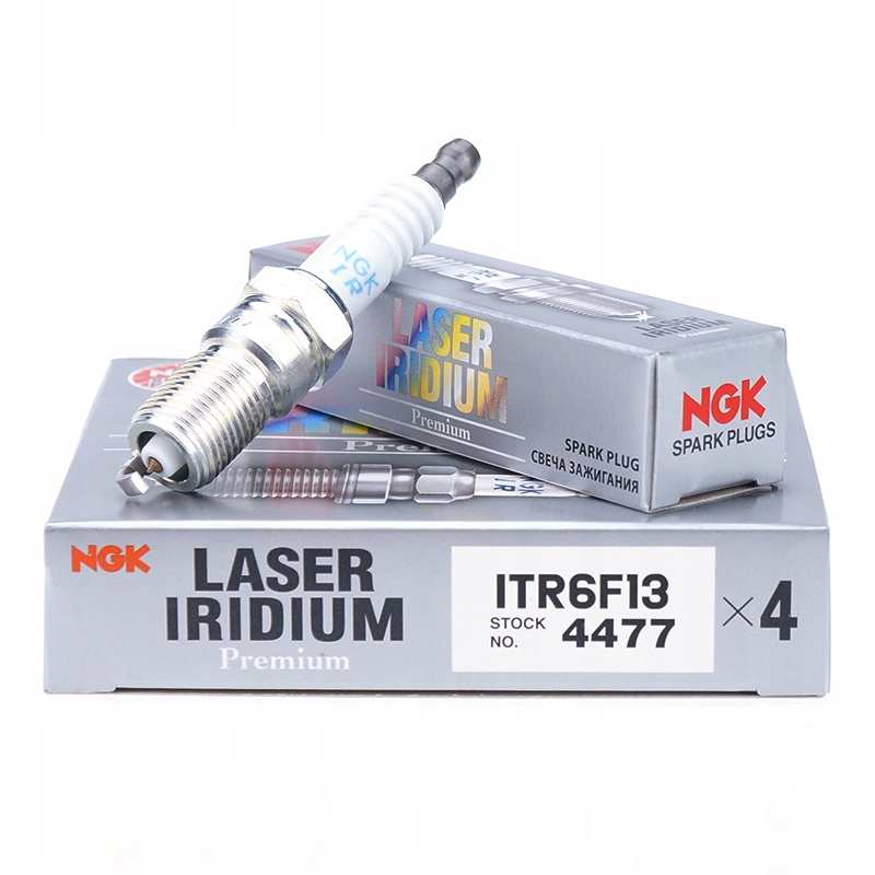 NGK IRIDIUM SPARK PLUGS ITR6F-13 4477 4 PCS