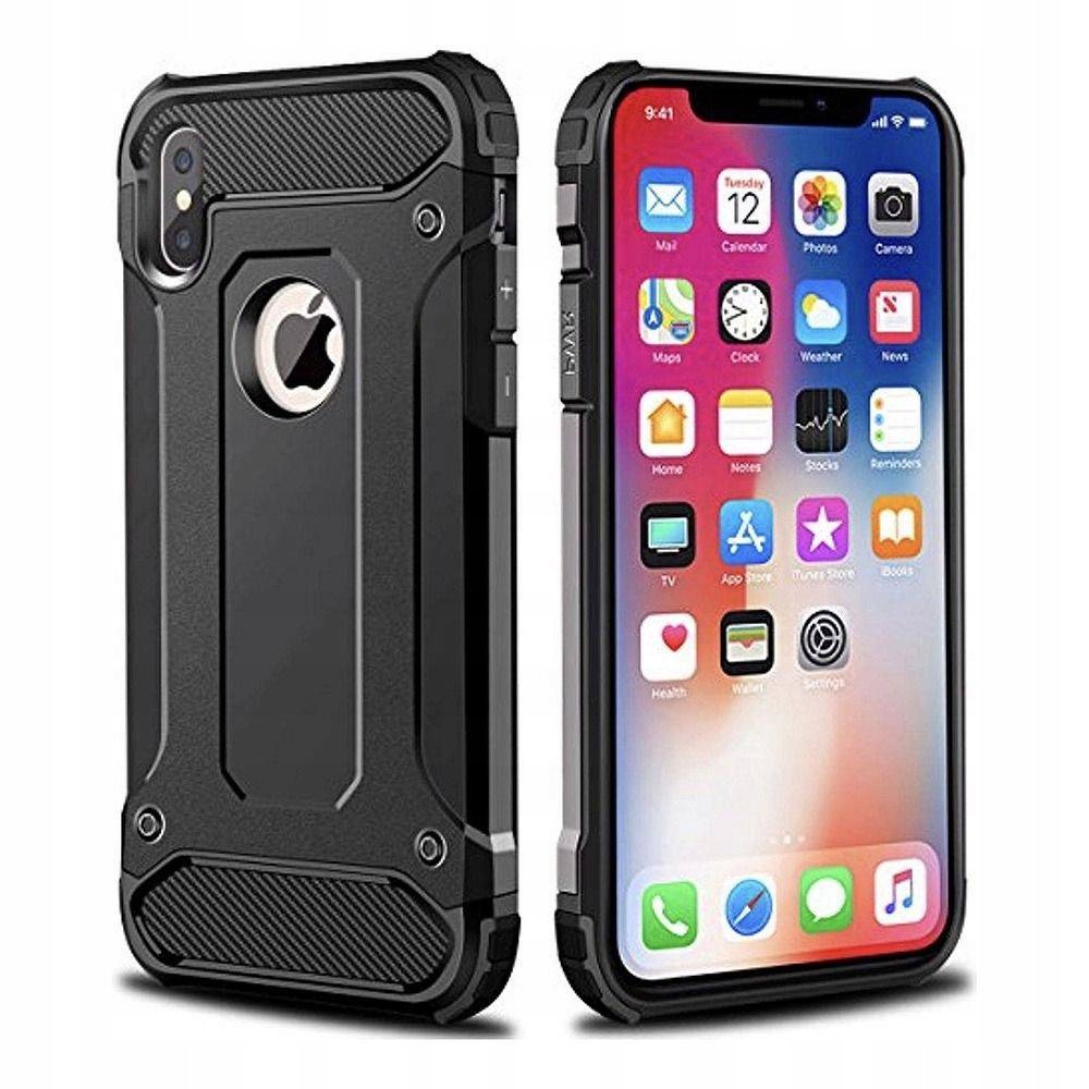 Futerał Armor Do Iphone Xs Czarny