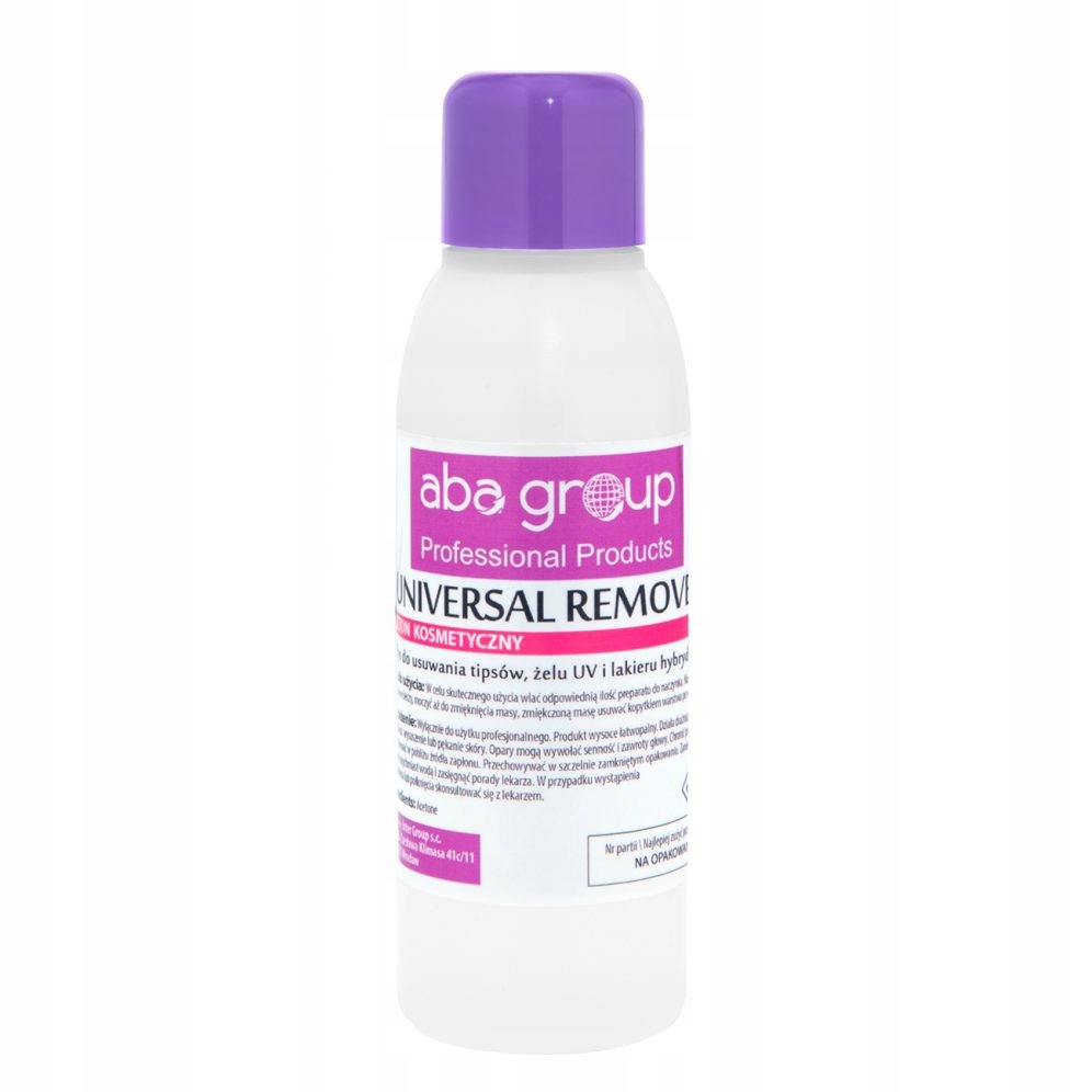 

Aceton Kosmetyczny do Paznokci Aba Group 100ml
