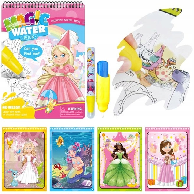 

Książeczka Wodna Do Malowania Wodą Album wodny