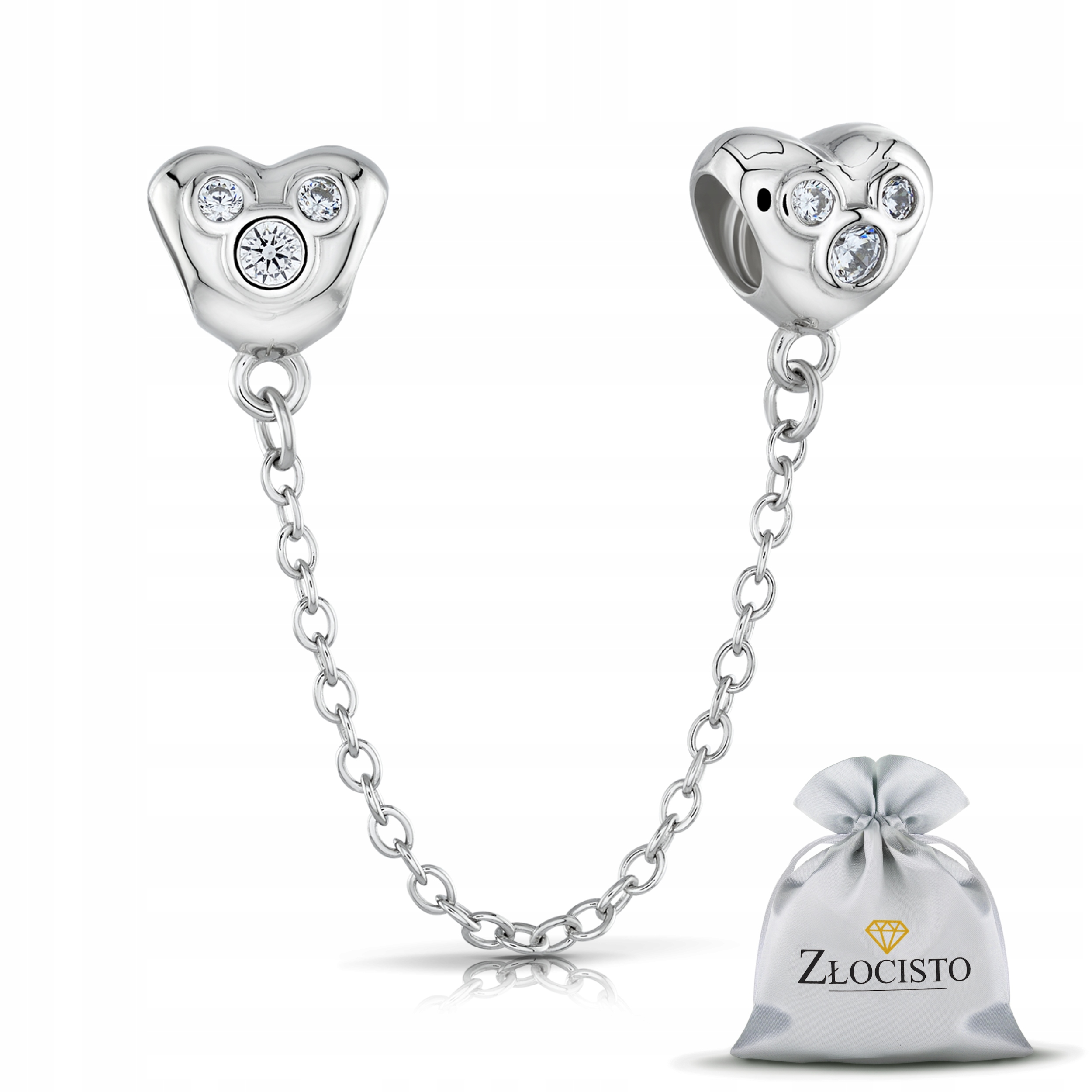 Přívěsky Řetízek Srdíčka Řetízek, Korálky 925