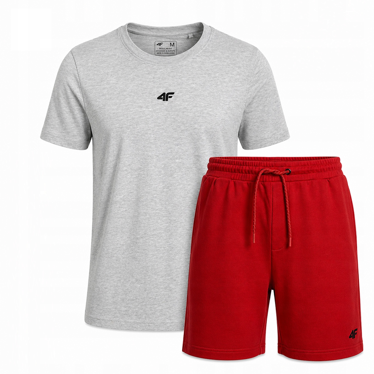 Komplet 4F Pánské Tričko Kraťasy Sportovní Set Pro Každodenní Nošení XL SS26