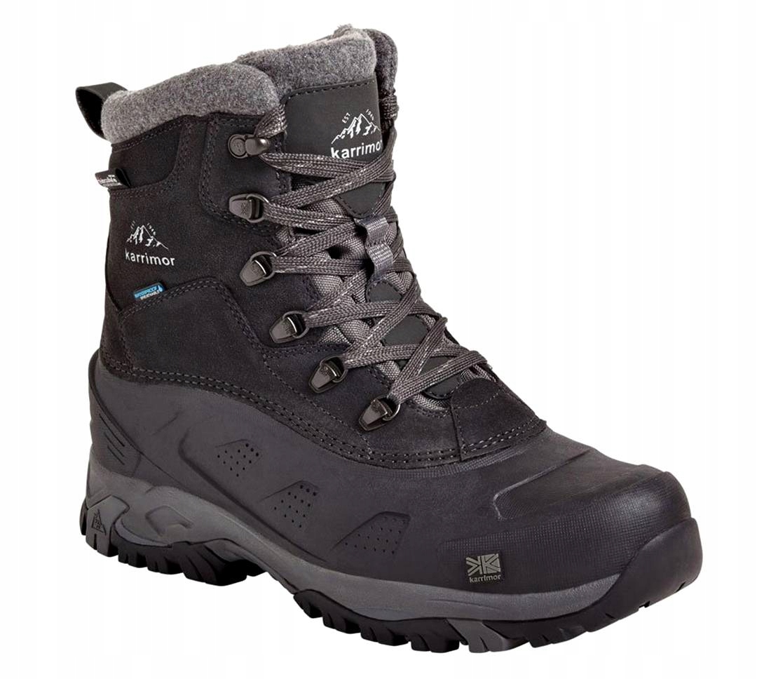 Pánské zimní boty Karrimor Snowfur K1009-BLK Vel. 44