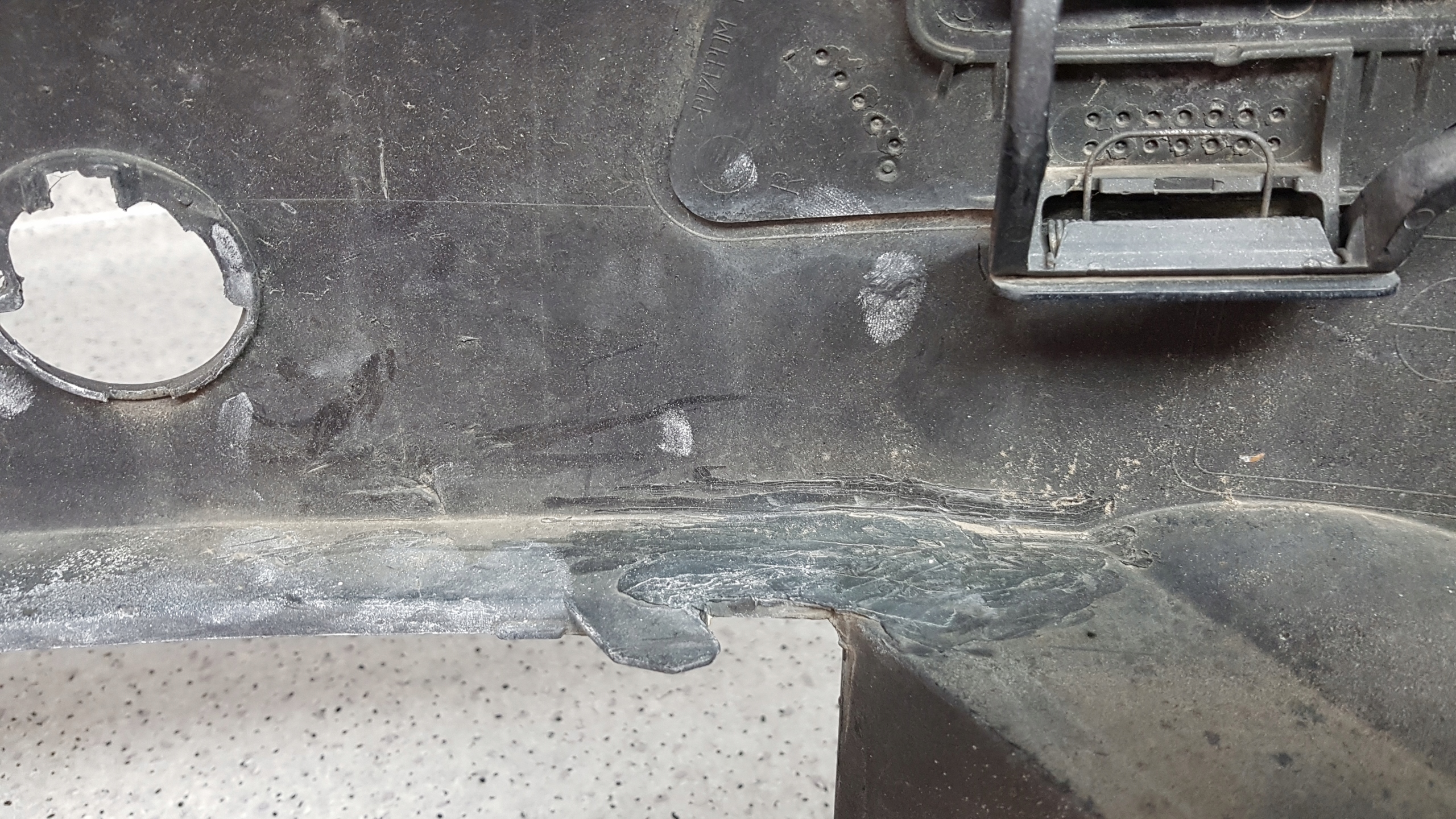 AUDI A5 8T 2007 - bumper front 8710