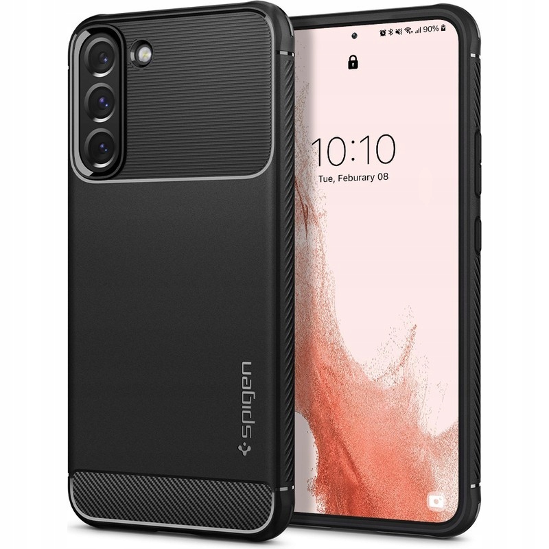 Oryginalne etui Spigen Rugged Samsung S22 czarny8-Zdjęcie-0