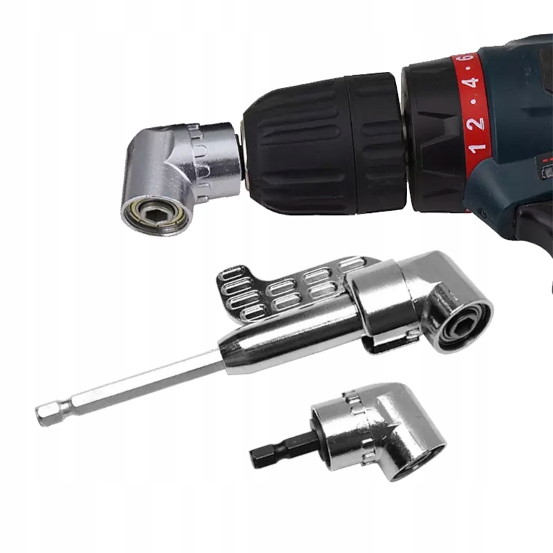 

2x Adapter Kątowy 105° Do Wkrętarki 1/4" Hex