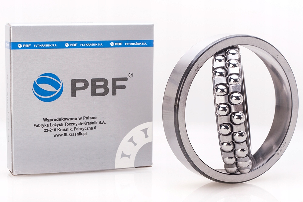 

Łożysko kulkowe wahliwe 1207 Fłt Pbf 35x72x17