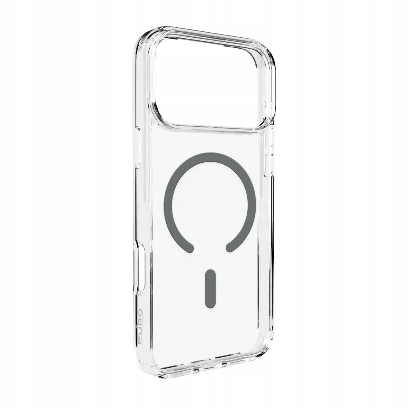 Etui Puro Lite Mag Tpu+pc kompatybilne z MagSafe na iPhone 17 Pro z szarym