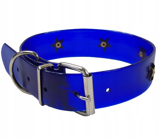 

Gumowa Wodoodporna obroża dla psa psów 32-45cm M/L
