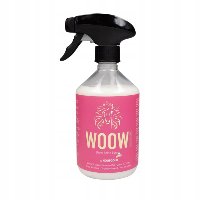 Eliksir do grzywy i ogona dla koni Hoofgold Woow spray 500ml