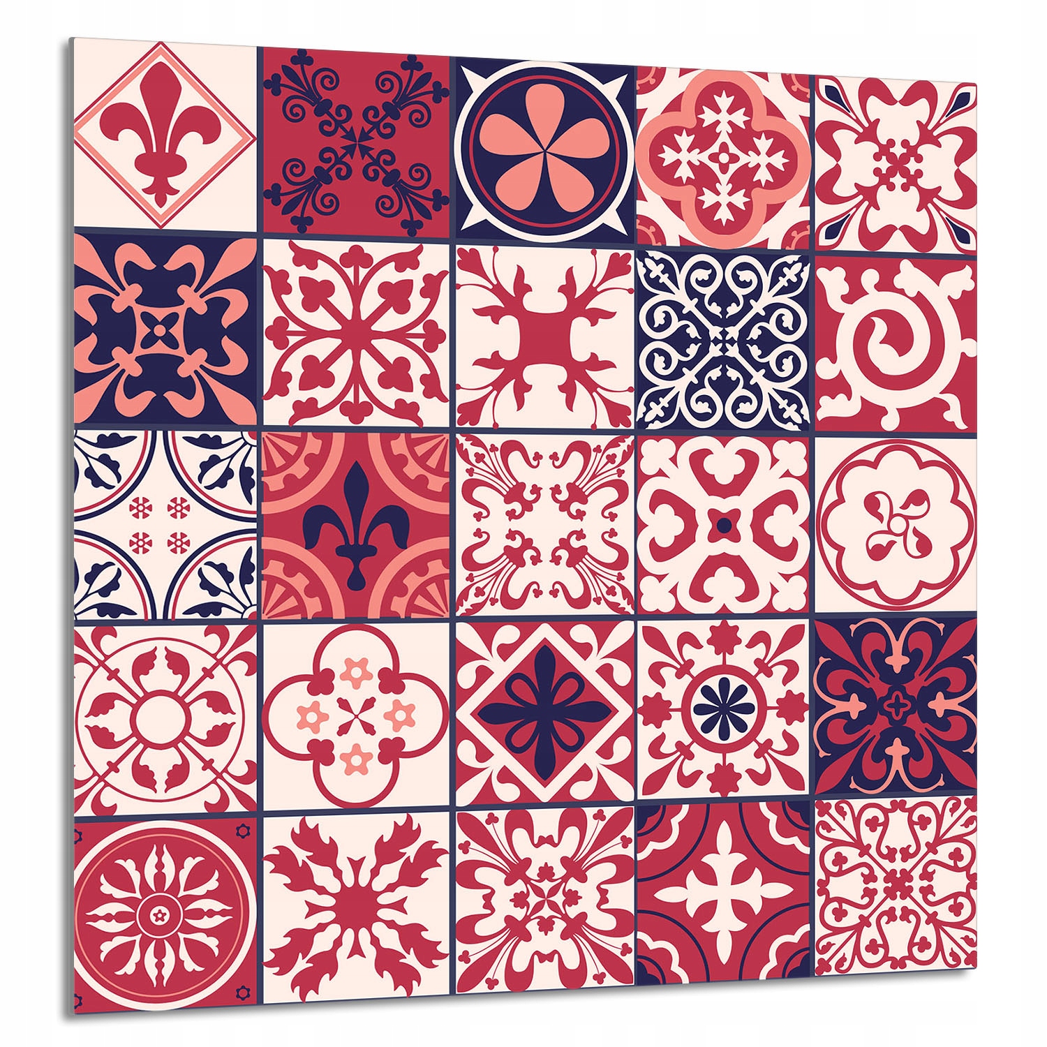 Skleněný Panel Do Kuchyně 60x65 Mozaika Tvrzené Sklo