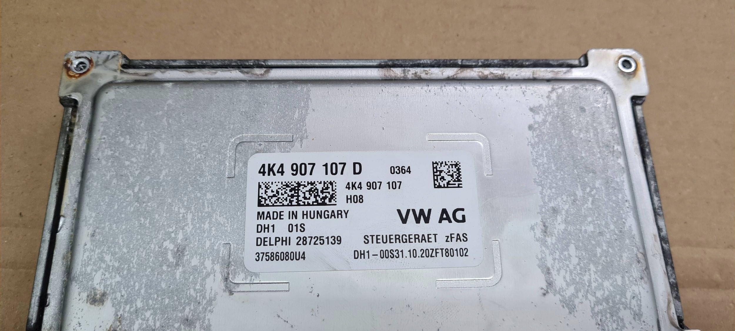A6 C8 4K module control unit KAMERY reversing 4K4907107D A7 4K