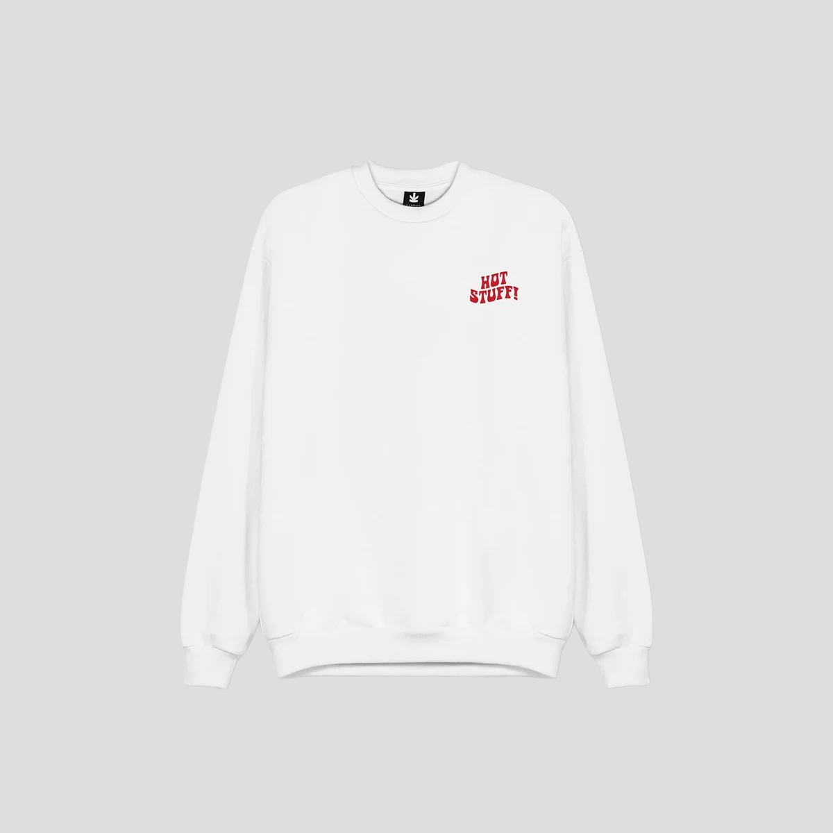 Mikina Kaotiko Crew Hot Stuff Xs, bílá, Městská