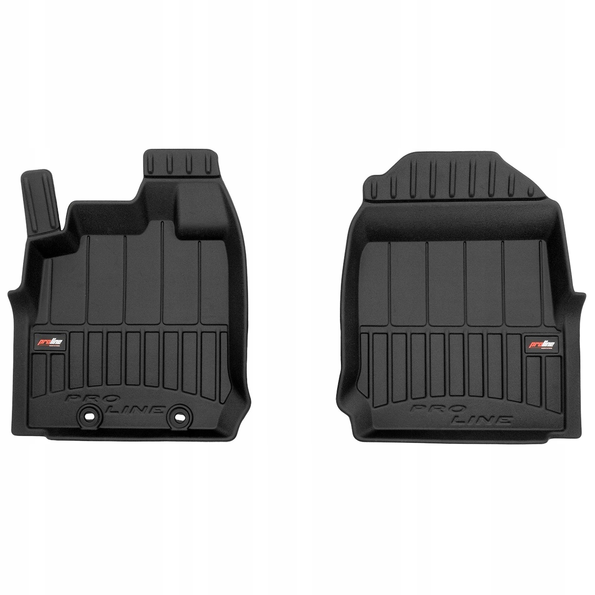 3D gumové koberce Isuzu D-max III od roku 2019, 2-dveřová verze, jednotlivá verze