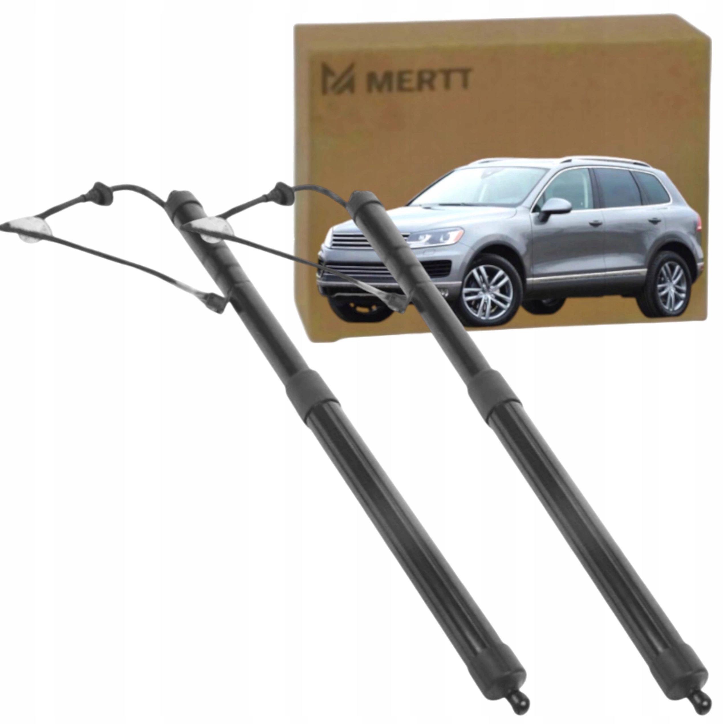 2x Elektrický Pohon Klapky Zavazadlového Prostoru Volkswagen Touareg 2010-201