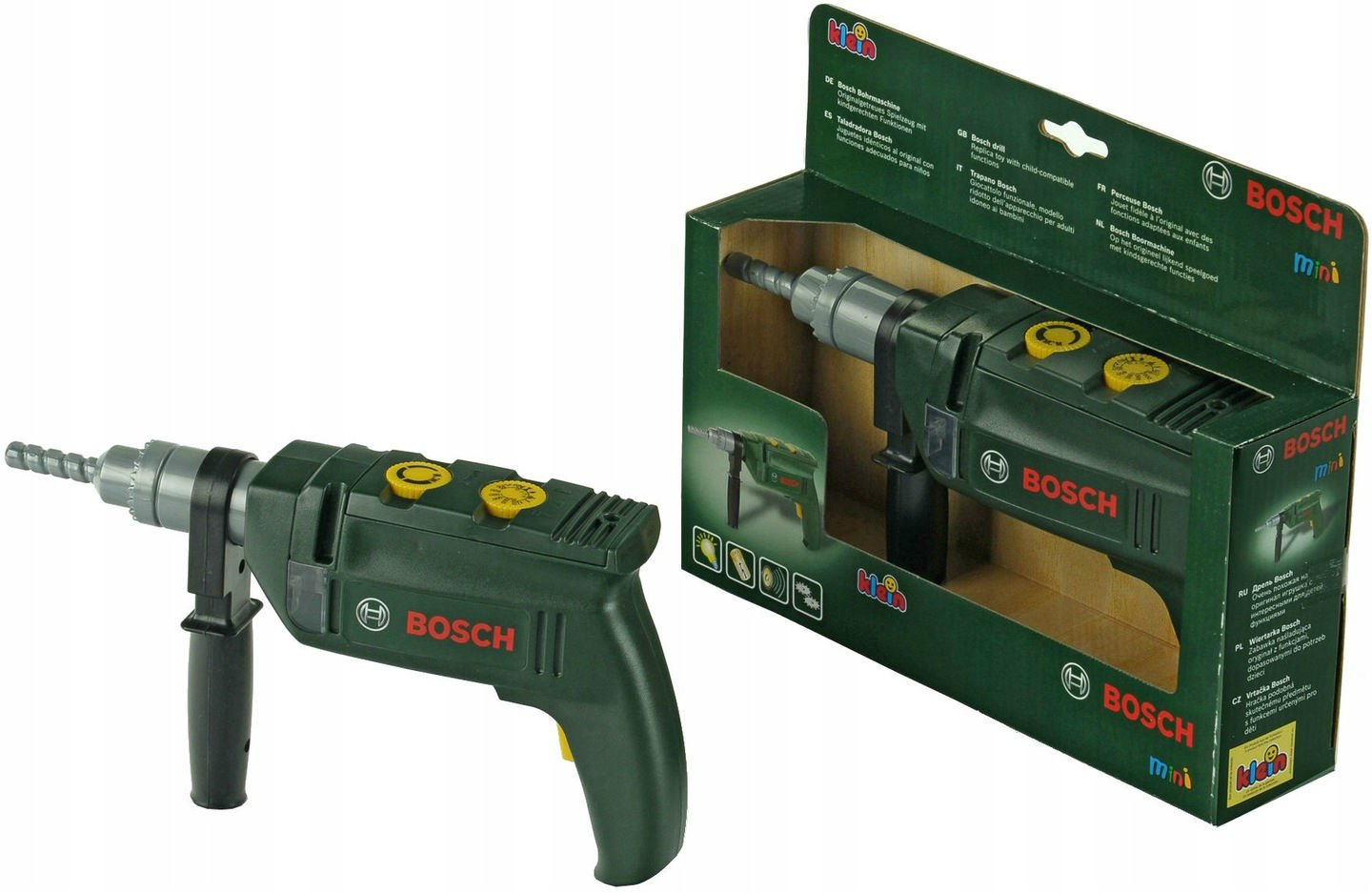 WIERTARKA UDAROWA BOSCH DLA DZIECI Z OBROTAM KLEIN
