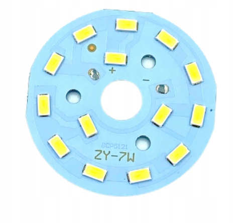 Moduł 14 LED 7W 21-24V d=49mm biały