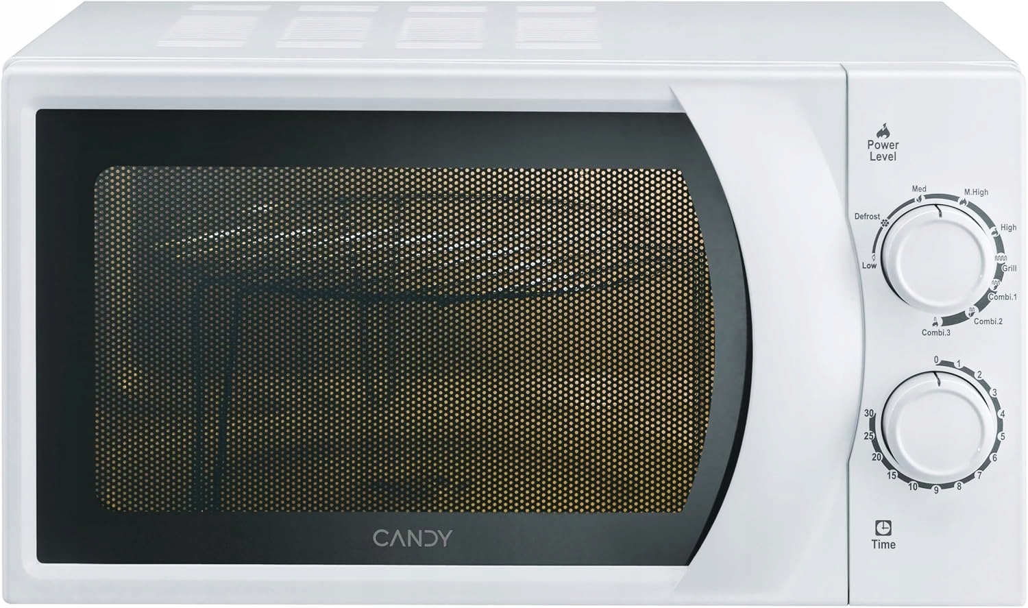 Tania markowa mikrofalówka Kuchenka mikrofalowa Candy biała prosta obsługa