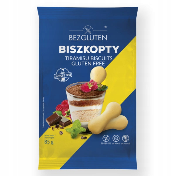 Levně 3x Bezlepkové piškoty 85 g Bezgluten