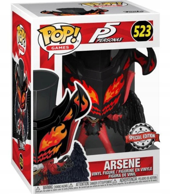 Funko Pop! Arsene 523 Persona 5 Figurka