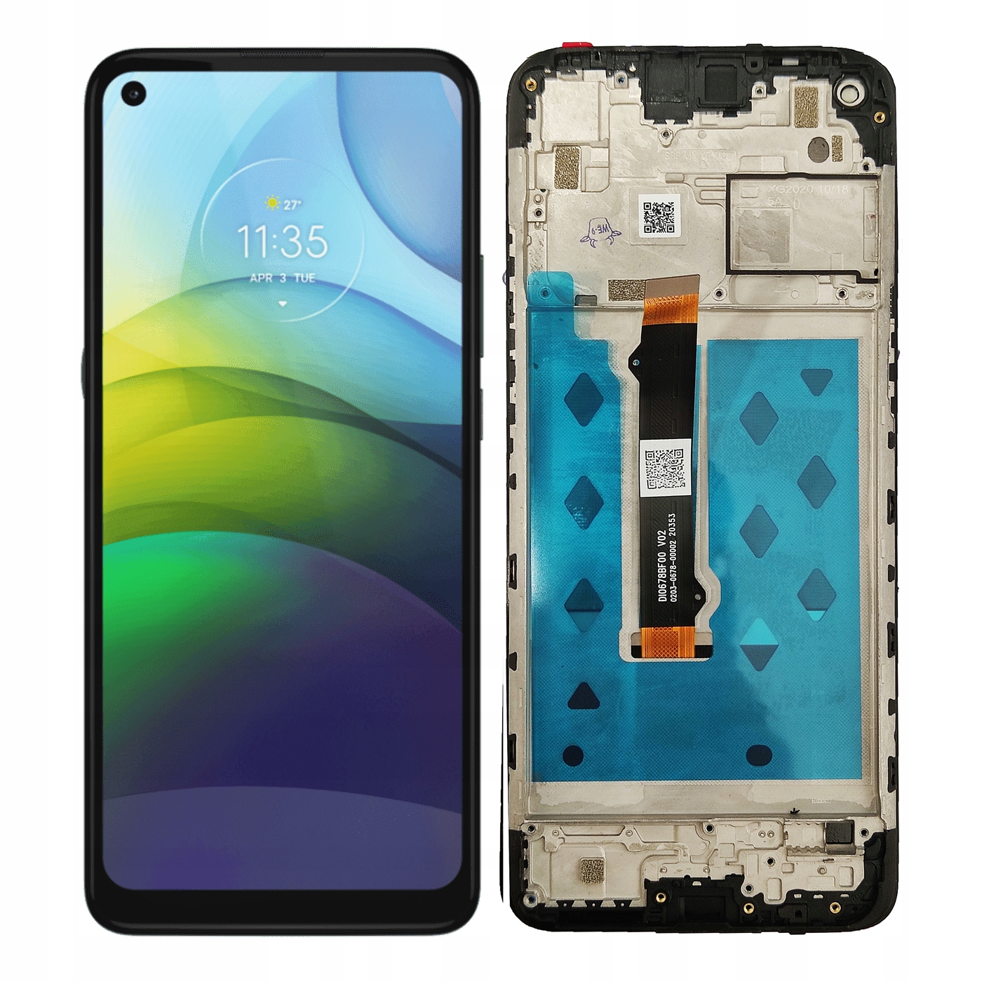 

LCD Wyświetlacz Dotyk Ramka do Motorola G9 Power