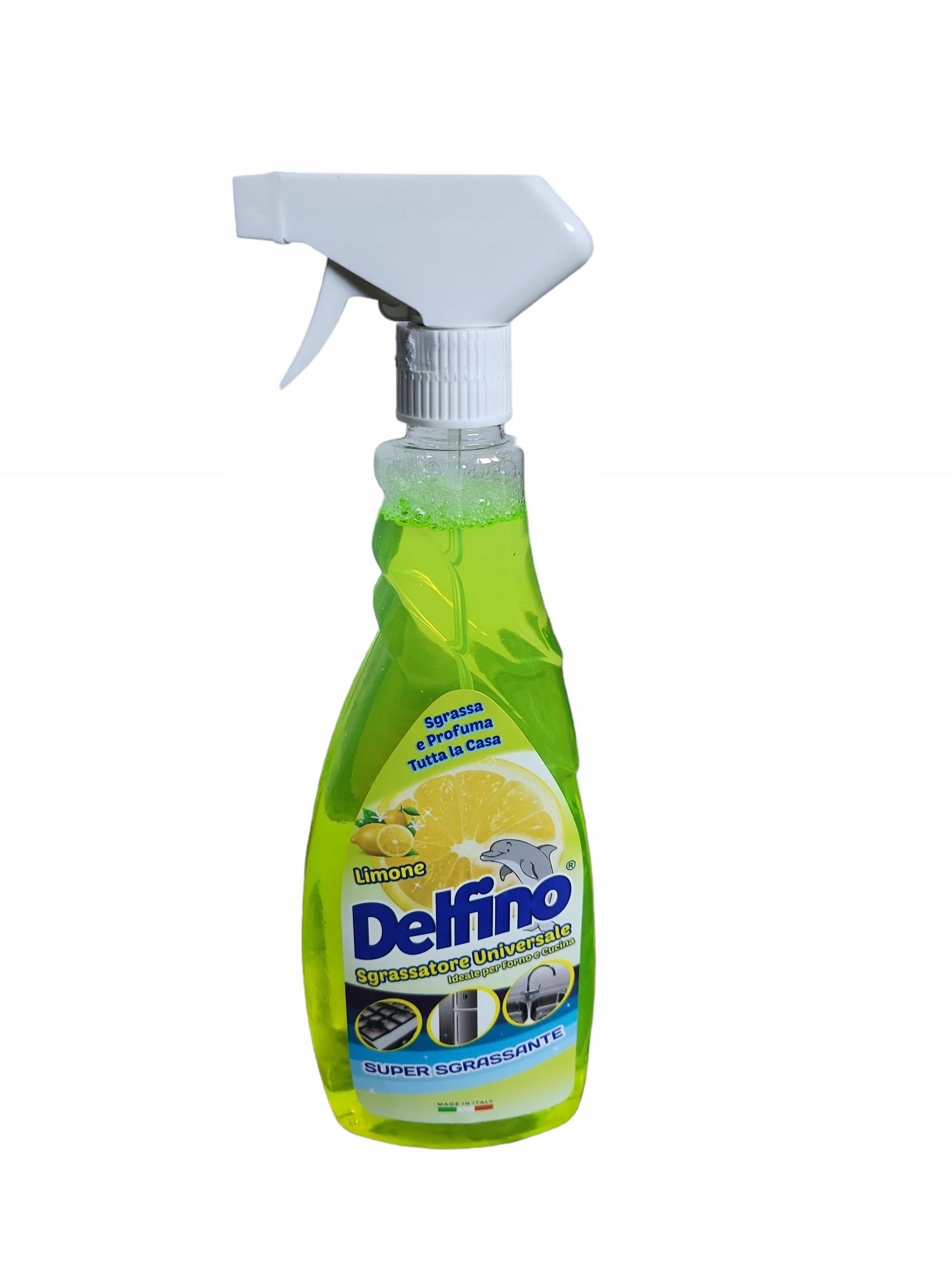 

Odtłuszczacz Uniwersal Spray Lemon Delfino Włochy
