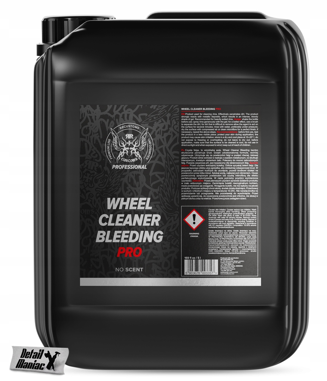 RRC RR CUSTOMS WHEEL Gel Cleaner Bleeding 5L