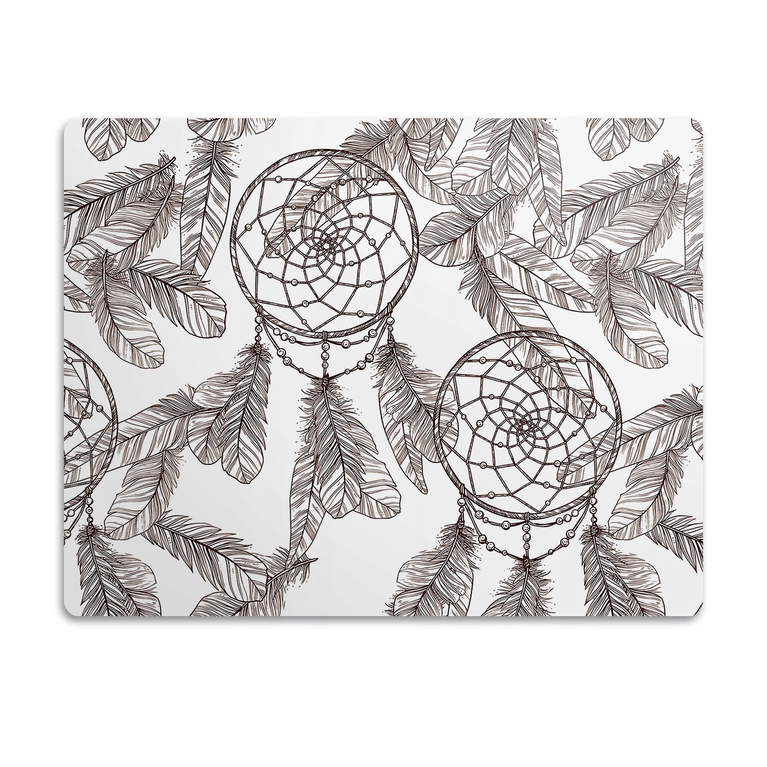 Levně Voděodolná podložka pod misku Lapač snů vzor 60x40