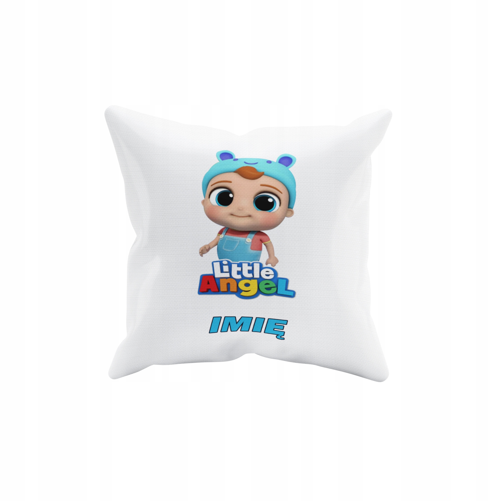 POSZEWKA NA PODUSZKĘ JAŚKA DO PRZEDSZKOLA MAŁY ANIOŁ + IMIĘ GRATIS Waga produktu z opakowaniem jednostkowym 0.5 kg