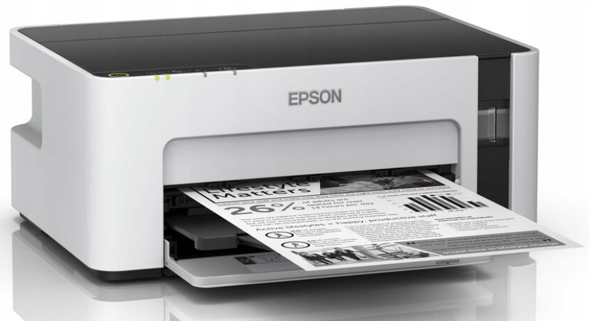Epson tiskárna ink EcoTank Mono M1120, A4, 720x1440, 32ppm, Usb, 3 roky…