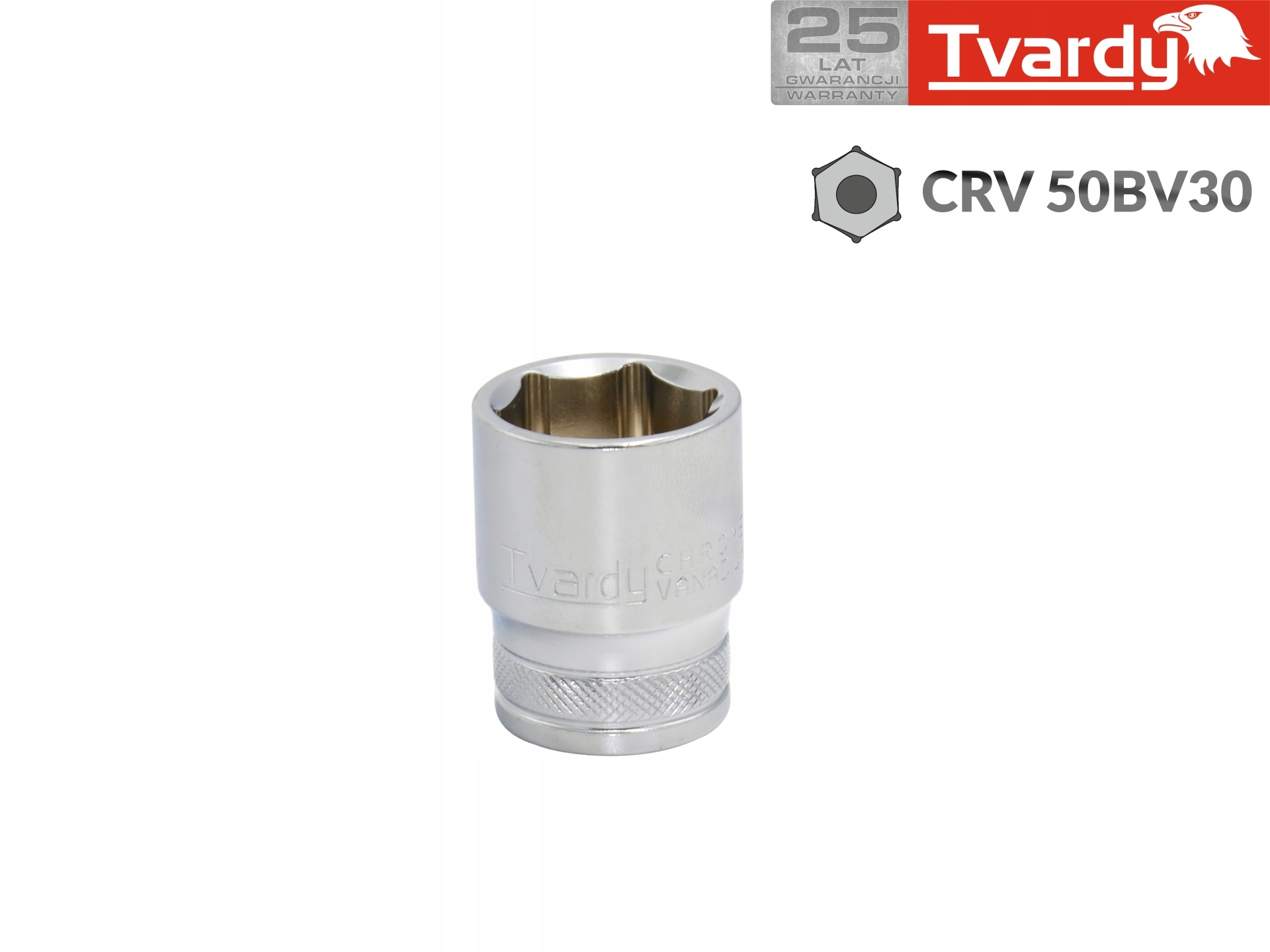 

Nasadka 6-KĄT. Sześciokątna 1/2” 32 MM Tvardy